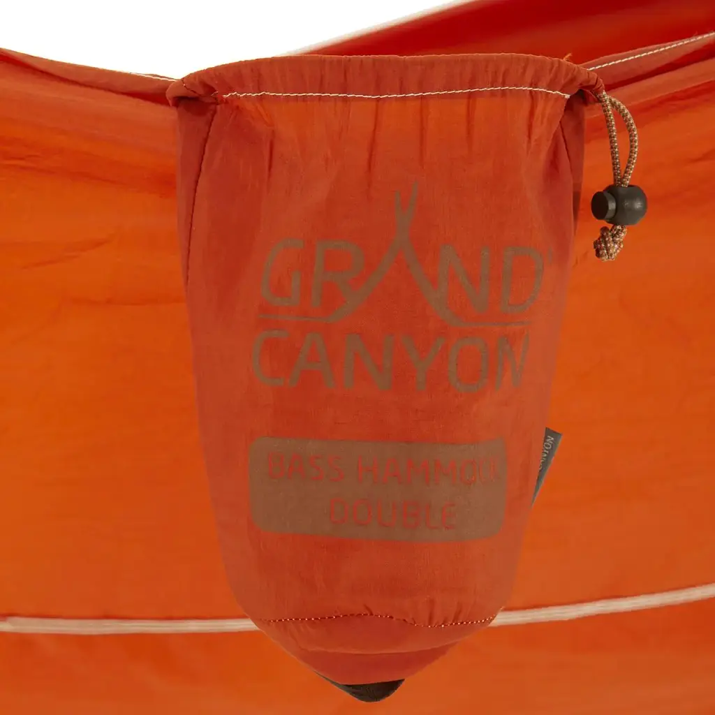 Гамак туристический двухместный Grand Canyon Bass Hammock Double 320х230 см до 180 кг оранжевый - фото 8