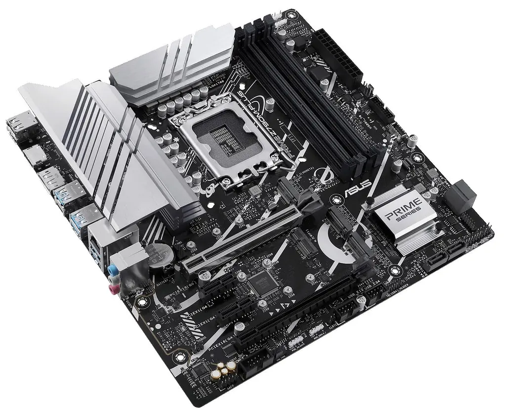 Материнська плата ASUS PRIME Z790M-Plus (PRIME Z790M-PLUS) (Socket 1700, Intel Z790, Micro-ATX) - фото 4
