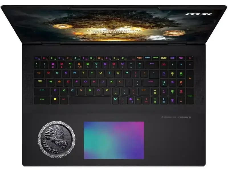 Ноутбук MSI Titan 18 HX AI A2XWJG Dragon Edition Norse Myth (A2XWIG-442US) - фото 3