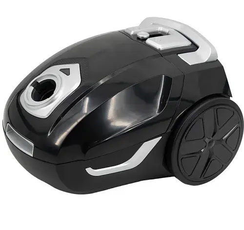 Пилосос Castle CW-112B, Black, 750W, мішок, сухе прибирання, пилозбірник 2л, регулювання потужності на корпусі, 2-позиційна насадка, насадки для меблів - фото 2