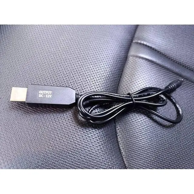 Кабель для Wi-Fi роутера USB-DC 12V с преобразователем для питания от повербанка - фото 4