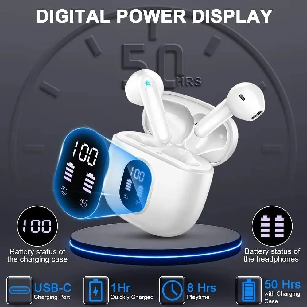 Бездротові навушники Bluetooth 5.3 - фото 2