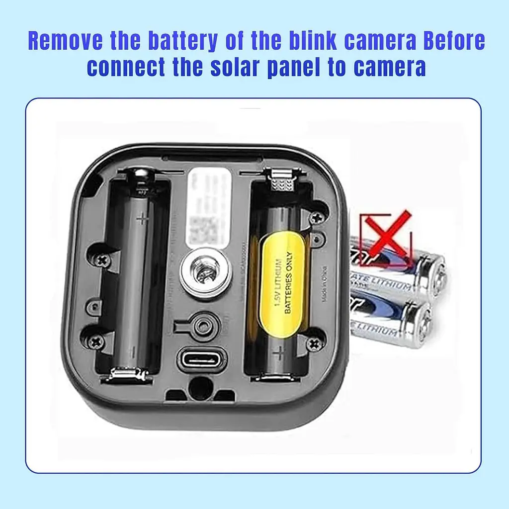 Сонячна панель 5w для камер Blink XT/XT2/XT3/XT4 з кабелем 4 м та кронштейном - фото 5