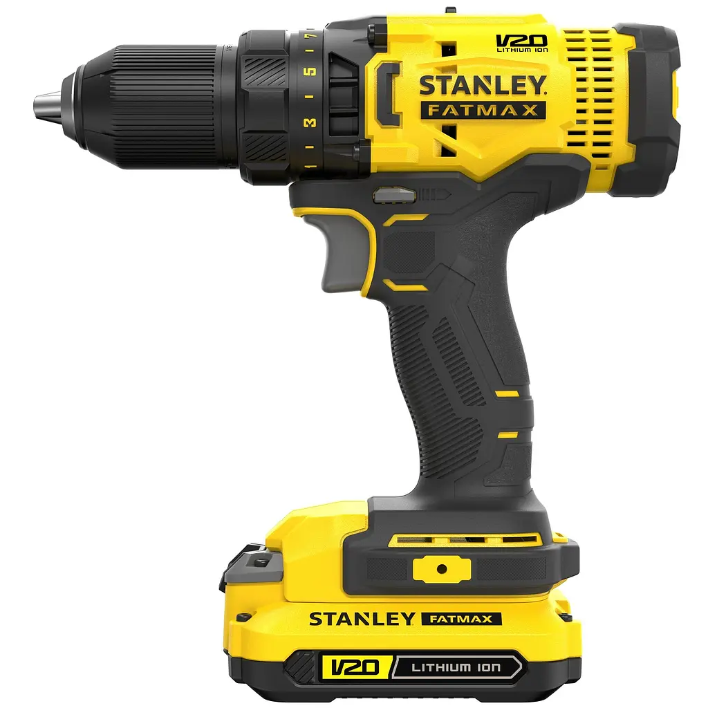 Шуруповерт аккумуляторный Stanley FatMax V20 (SFMCD700C2S-QW) - фото 2