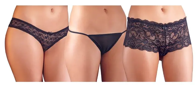 Жіночі трусики - 2310279 Briefs Set Black - M Orion 513223102791031 90527 - фото 5