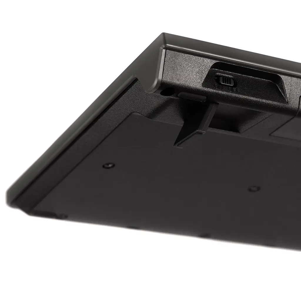 Клавіатура мембранна бездротова 2E KS-280 Black-Grey, 120key, WL/BT, EN/UK, silent - фото 3