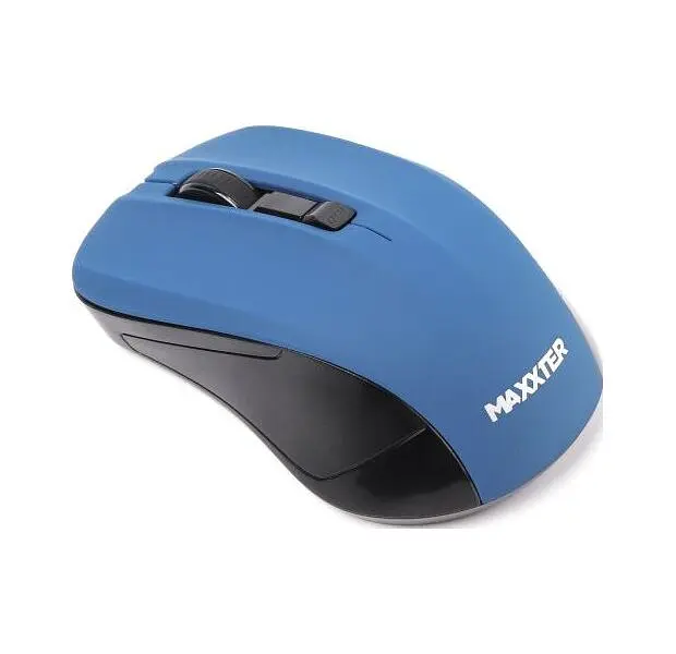 Миша Maxxter Mr-337-Bl Blue USB - фото 2