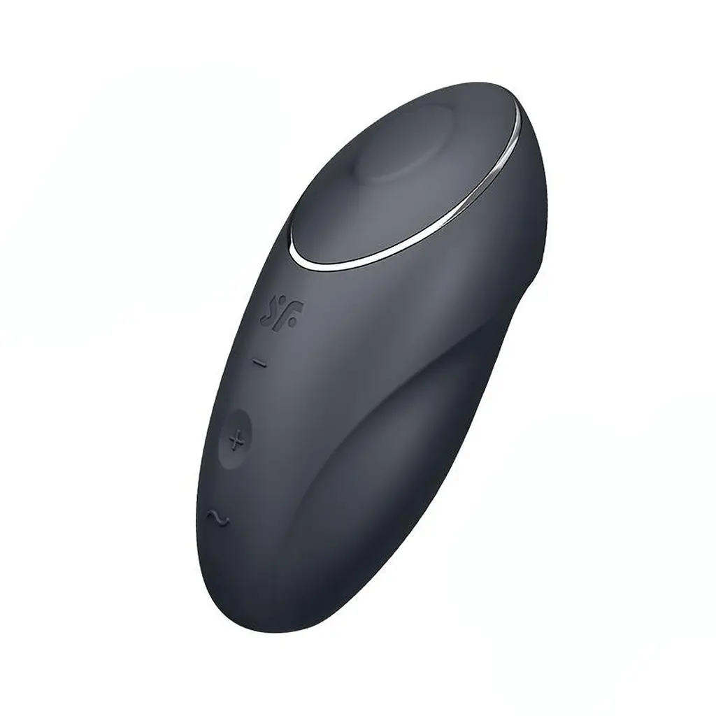 Кліторальний стимулятор Satisfyer Tap & Climax 1 Grey - фото 8