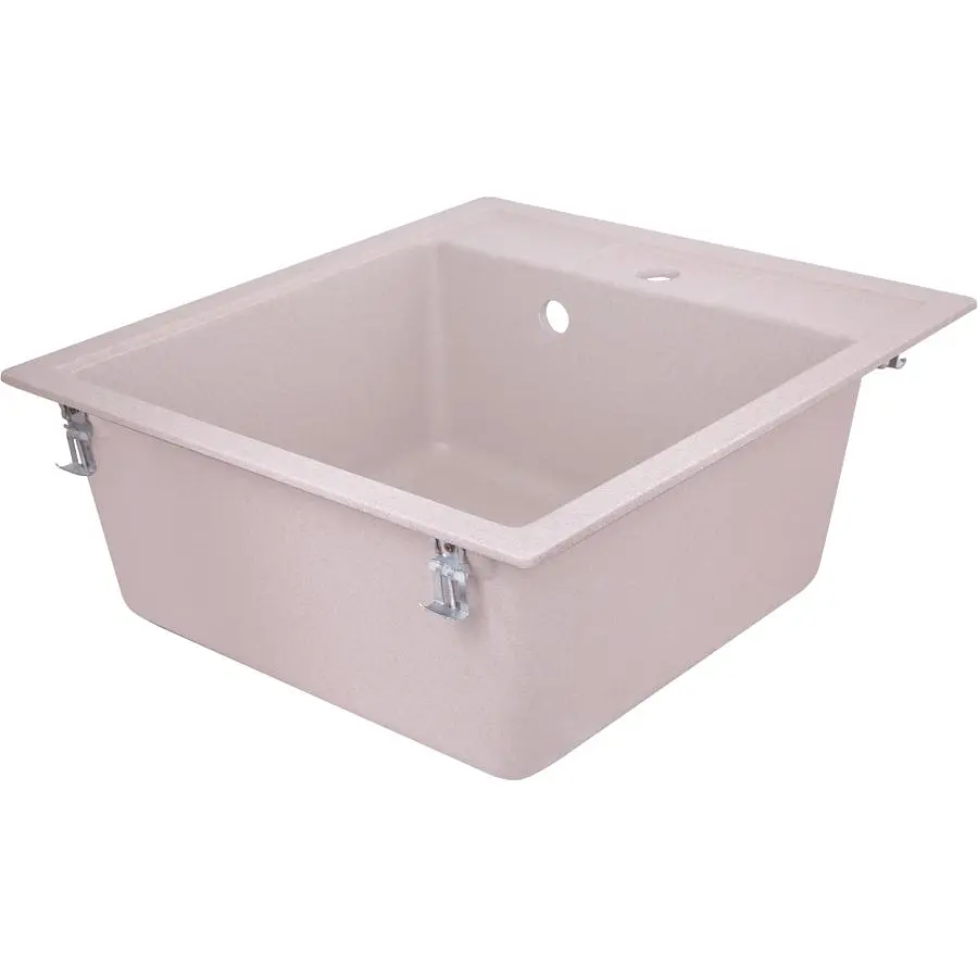 Кухонная мойка Lidz 460х515/200 COL-06 бежевая (LIDZCOL06460515200) - фото 2