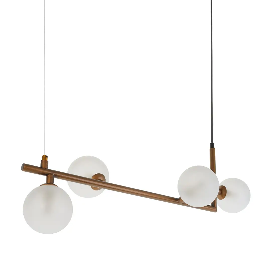 Люстра Brille молекула подвесная галогенная G9 5W BZ (BL-911S/4) - фото 7