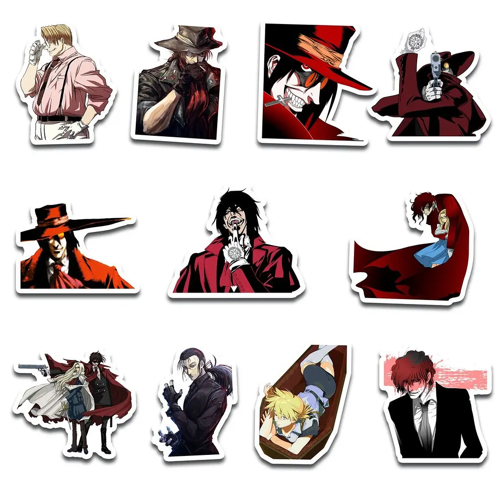 Стикерпак GeekLand Hellsing 45 штук (SP HL 01) - фото 2