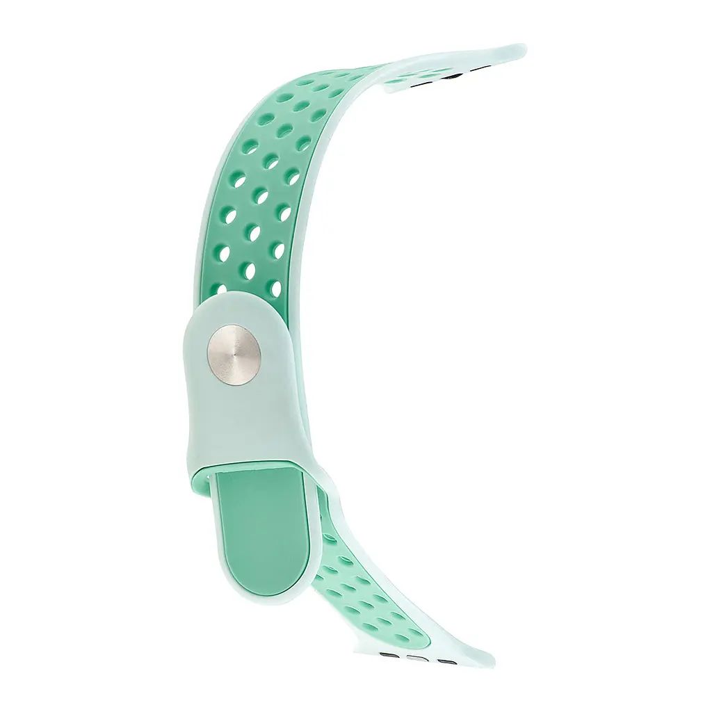 Ремінець Apple Watch Nike Sport 42/44/45/46/49 mm Light Turquoise Aquamarine - фото 2