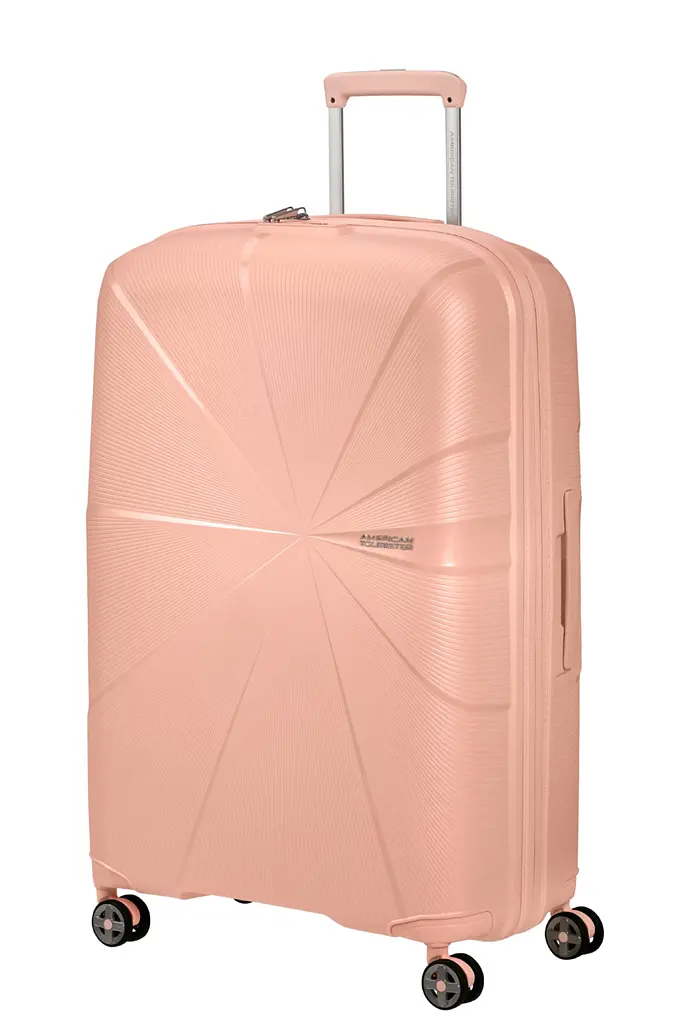 Чемодан 77 См American Tourister STARVIBE METALLIC PEACH 77х51х30(33) MD5*76004 - фото 5