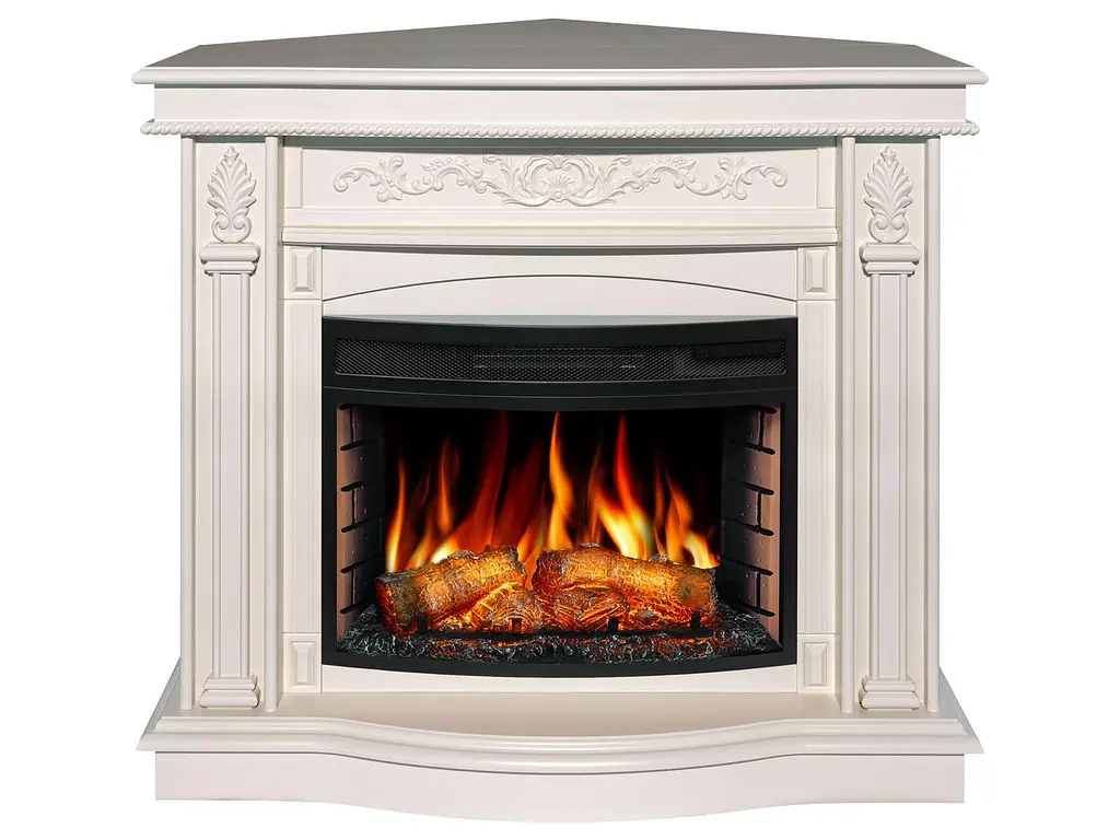 Камінокомплект універсальний 2в1 ArtiFlame Cardinal AF25 білий дуб