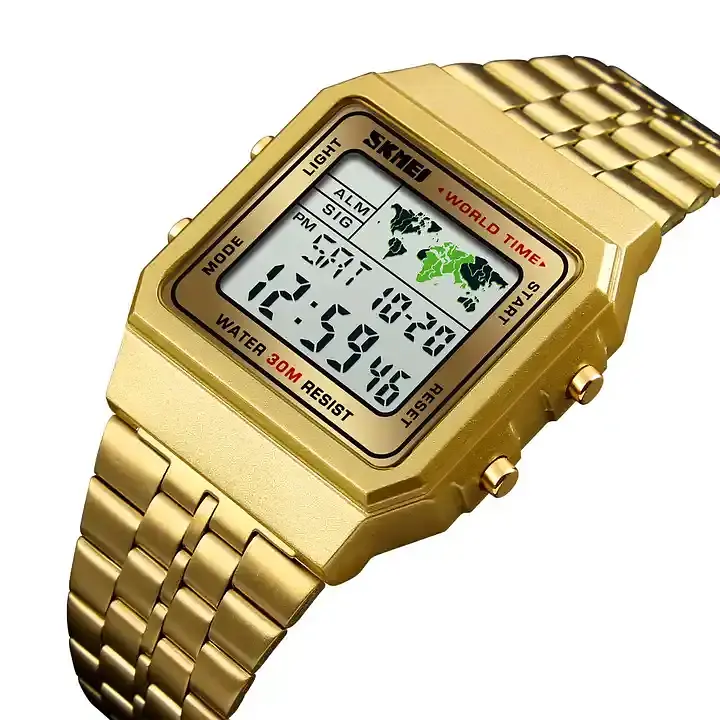 Наручний годинник Skmei 1338 Gold, 1338GD (15944) - фото 3