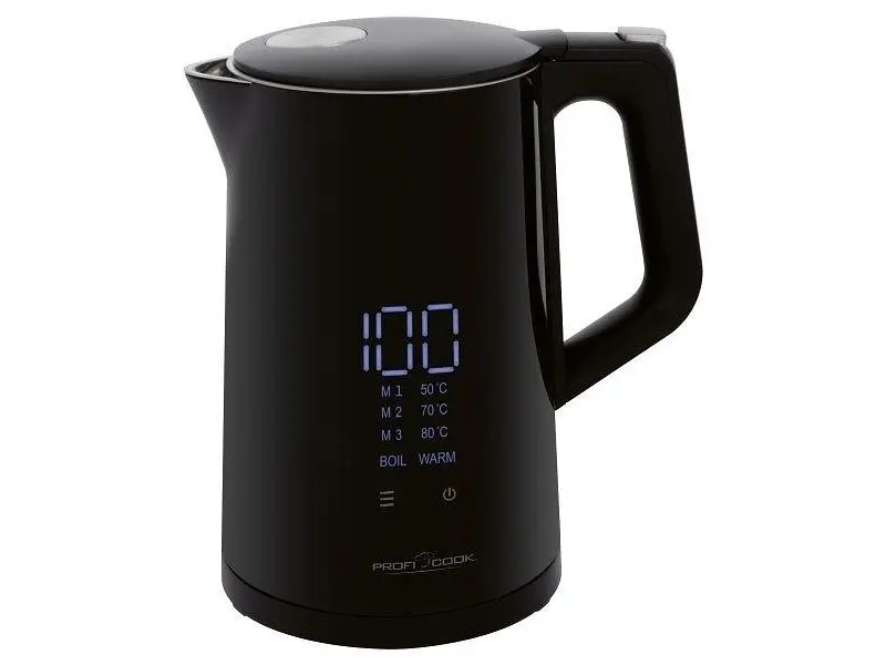 Електрочайник ProfiCook PC-WKS 1243 Black