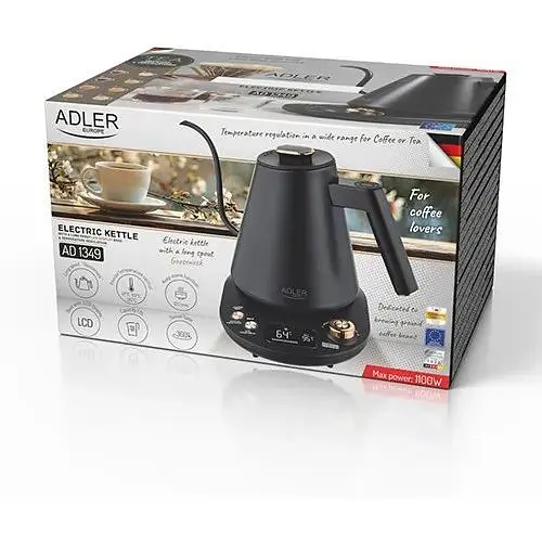 Электрический чайник Adler AD 1349 с регулировкой и поддержанием температуры - фото 8