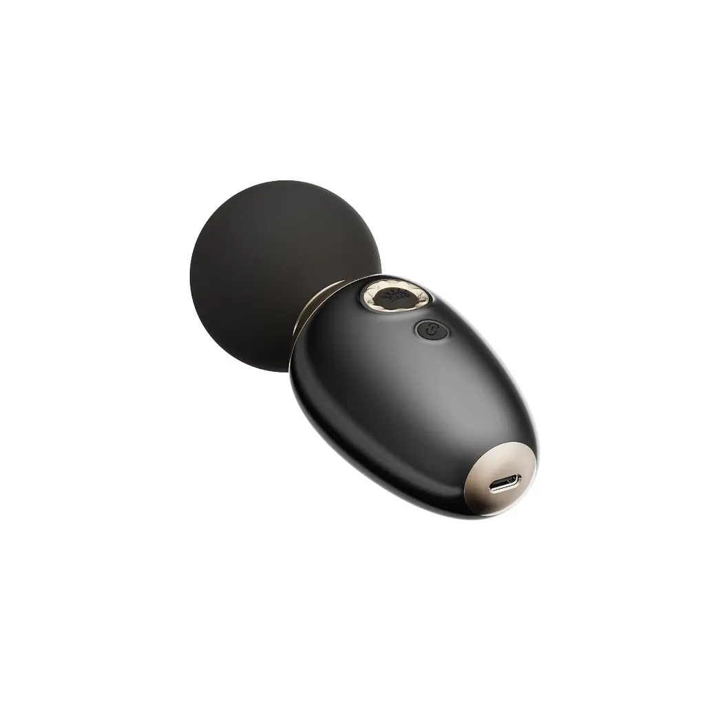 Вібратора для клітора Zalo Ava Ivory 8.9 см чорний - фото 2