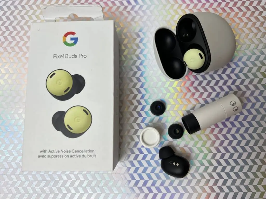 Навушники Google Pixel Buds Pro Lemongrass (GA03204) - фото 2