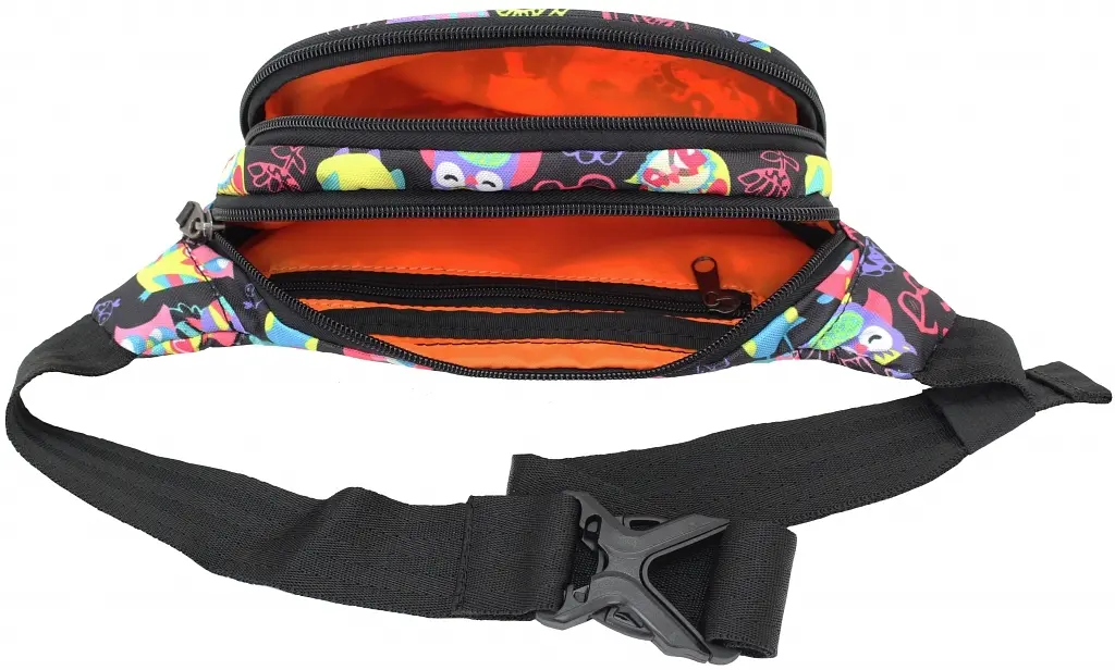 Сумка-бананка Bagland Bella 2 л сублимация 45 разноцветная (00202664) - фото 4