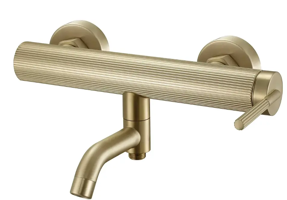 Змішувач для ванни Rea Argon brushed gold REA-B7804 - фото 5
