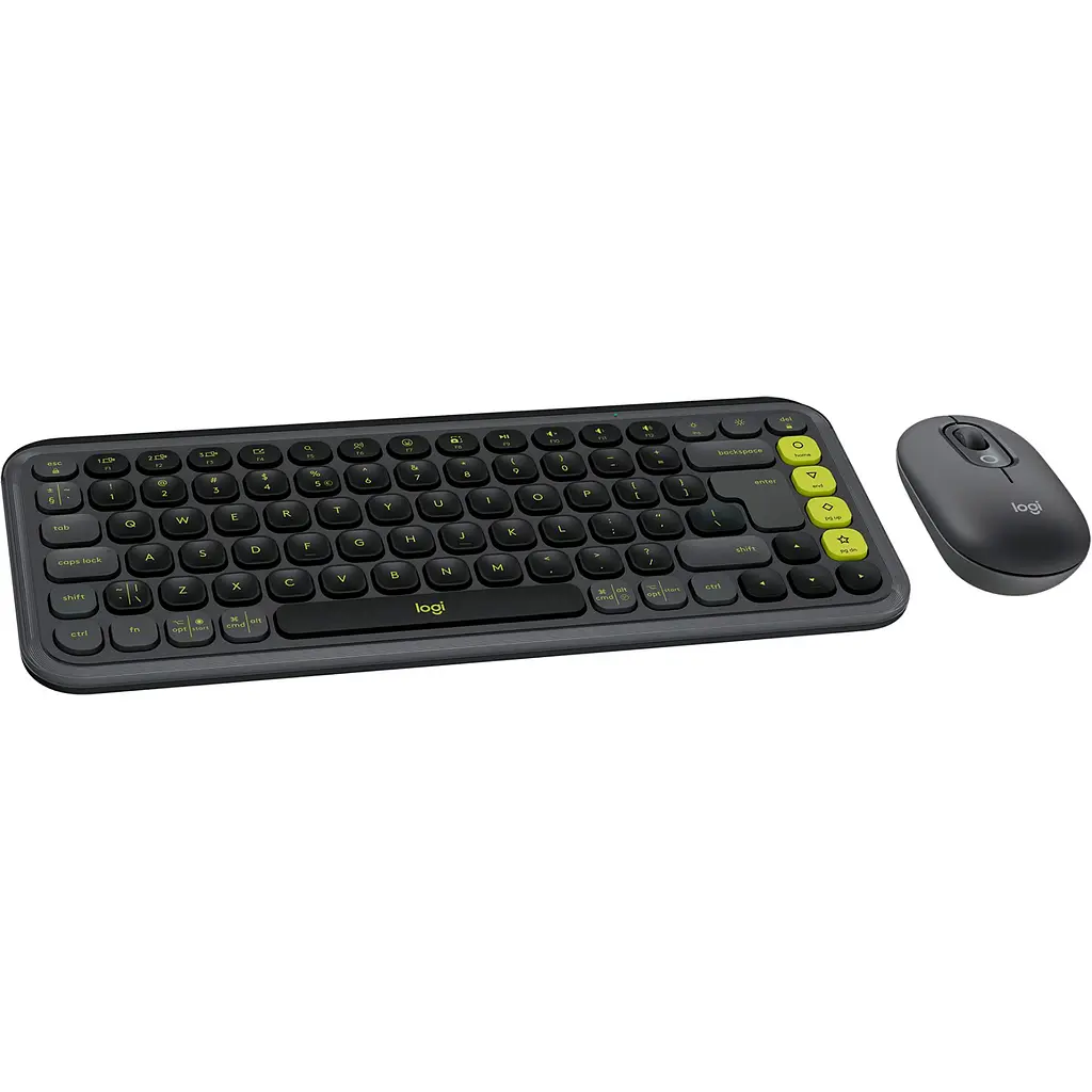 Комплект (клавіатура + миша) Logitech POP Icon Combo Bluetooth UA Graphite (920-013156) [121099] - фото 2
