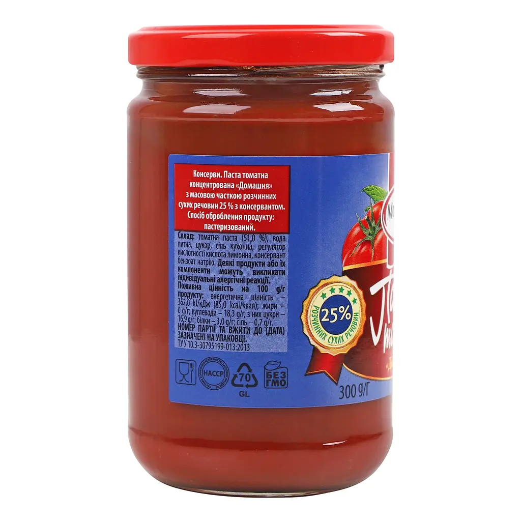 Паста томатна Має Смак Домашня 25% 300 г - фото 3