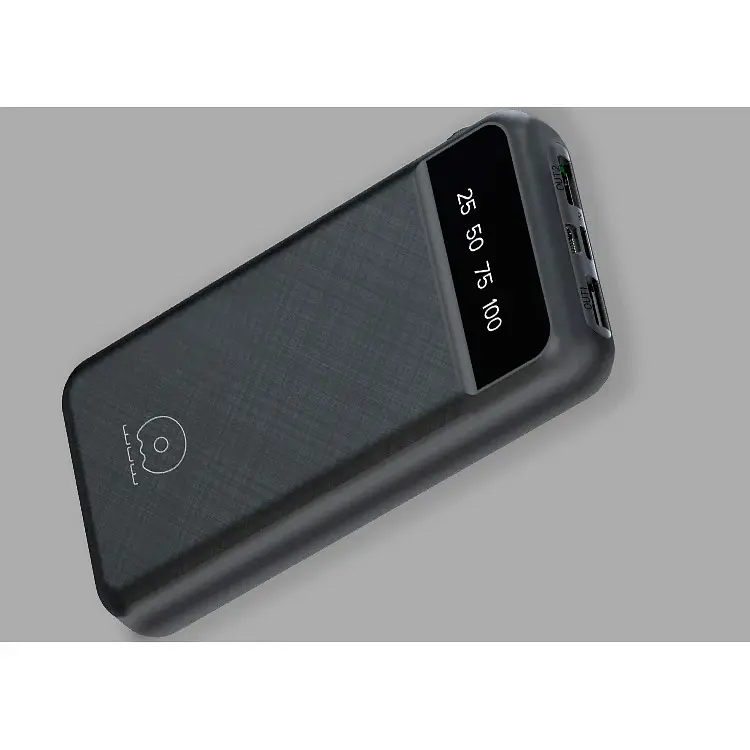 Внешний аккумулятор WUW Power Bank Y111 20000mAh 10W Black [111089] - фото 3