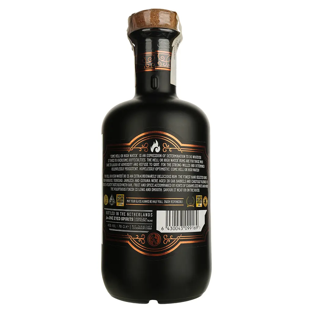 Ром Hell or High Water XO 40% 0.7 л - фото 2
