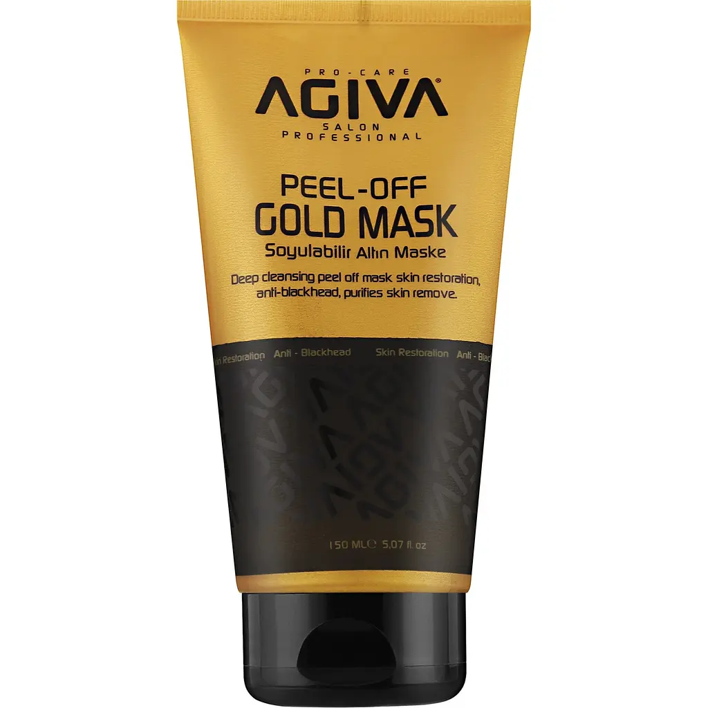 Маска-пленка для лица Agiva Peel-off Gold 150 мл - фото 2