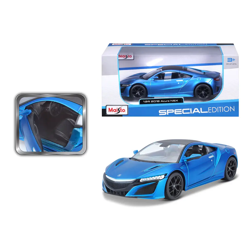 Ігрова автомодель Maisto Acura NSX 2017, синій металік, 1:24 (31234 met. blue) - фото 10