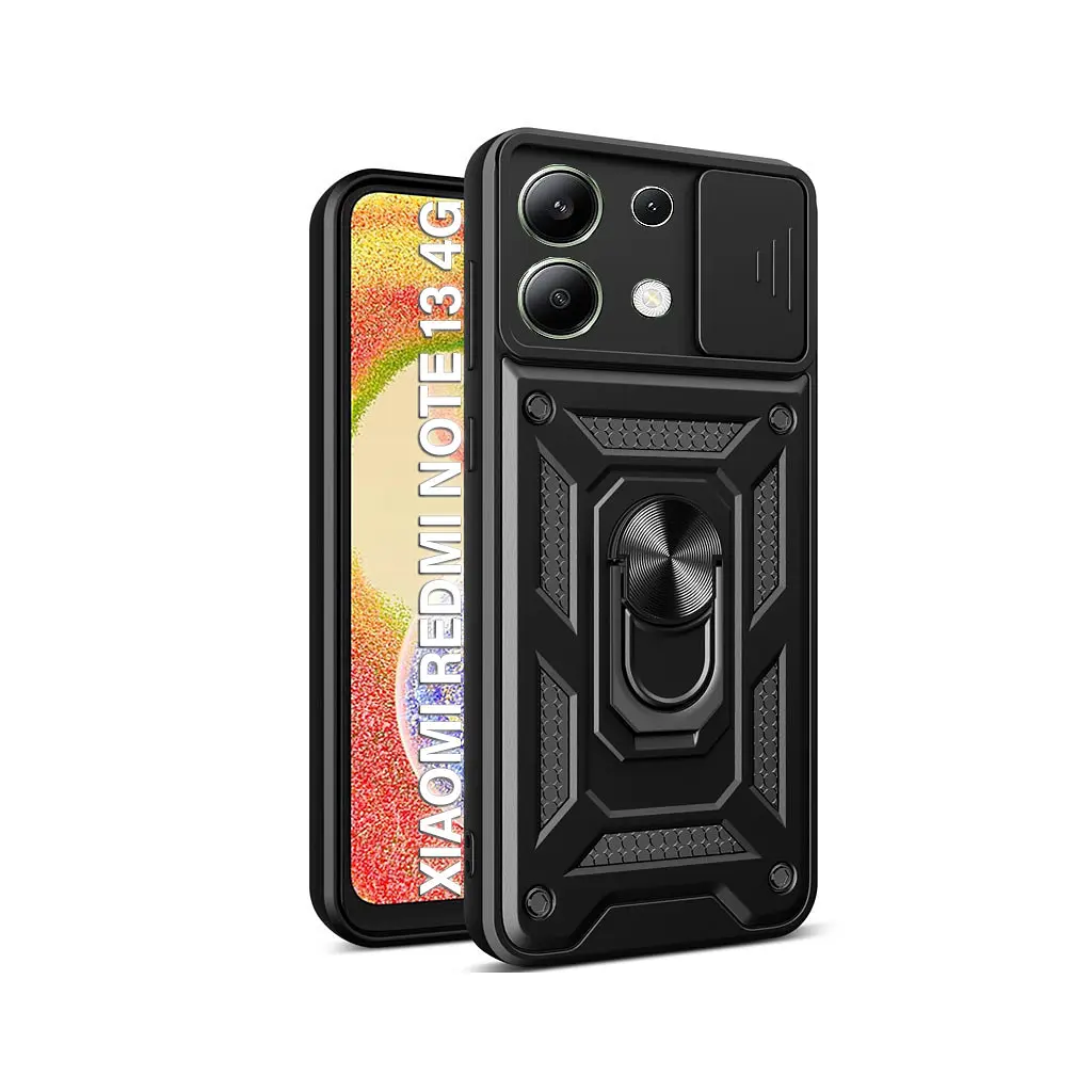 Чохол до мобільного телефона BeCover Military Xiaomi Redmi Note 13 4G Black (710689) - фото 6