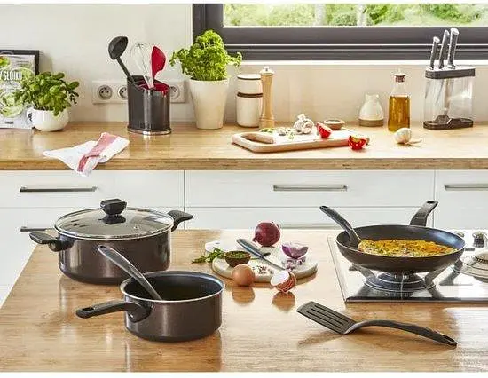 Сотейник Tefal Easy Cook Clean 16 см (B705239), с титановым антипригарным покрытием - фото 5
