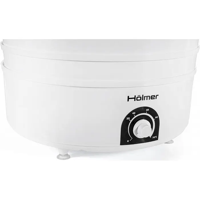 Сушилка для овощей и фруктов Holmer HFD-51W 520 Вт White - фото 5
