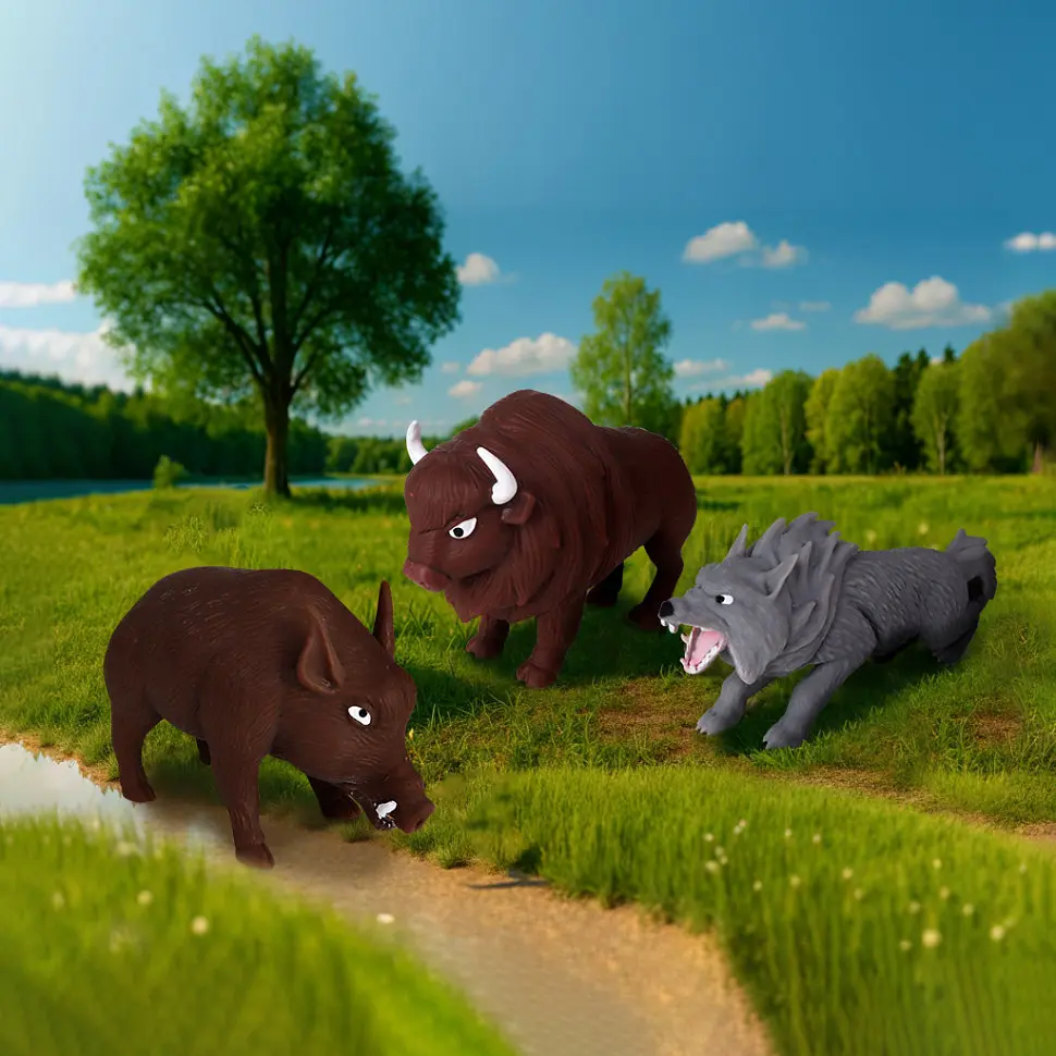 Стретч-іграшка Elastikorps у вигляді тварини #sbabam Тварини України 1/CN25 Іграшка-сюрприз Mash'ems Cool Things - фото 7