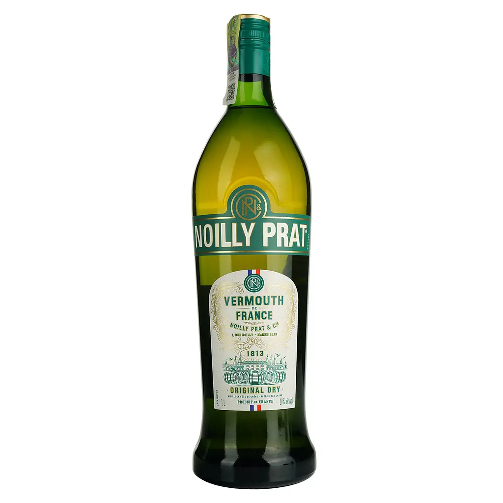 Вермут Noilly Prat & CIE Original Dry белый сухой 18% 1 л - фото 2