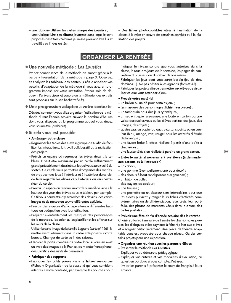 Les Loustics. Niveau 1. Guide pedagogique A1.1 - фото 7