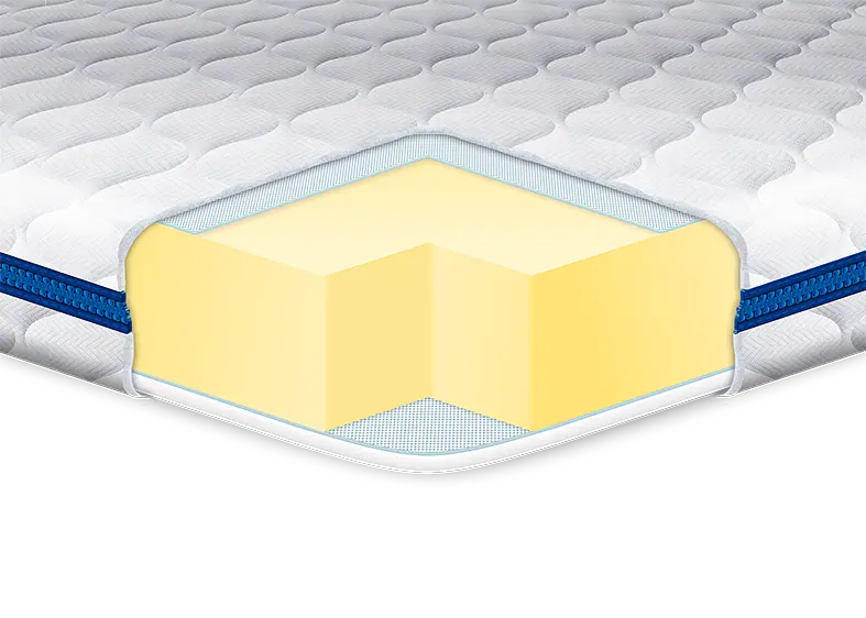 Топпер EuroSleep Big-Memory трикотаж Нестандартний розмір м², трикотажна тканина, Топпер - фото 2