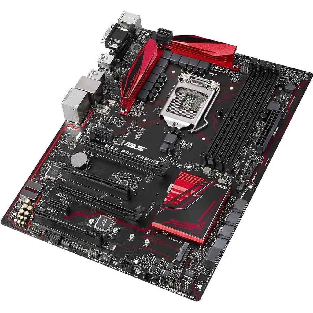 Материнська плата ASUS B150 Pro Gaming B150 Pro Gaming) (Socket 1151, Intel B150, ATX) Б/в - фото 2