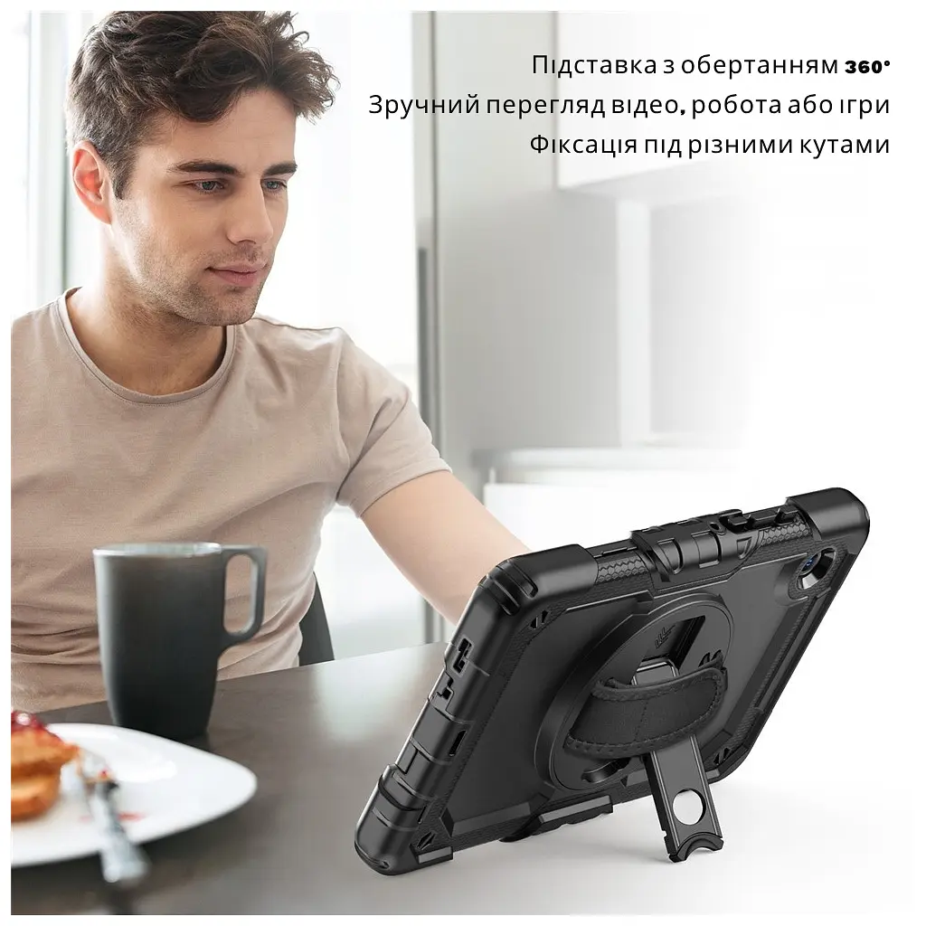 Чохол до планшета BeCover FortTab Samsung Galaxy Tab A11 Plus SM-X236B 11.0" Black (715640) - фото 11