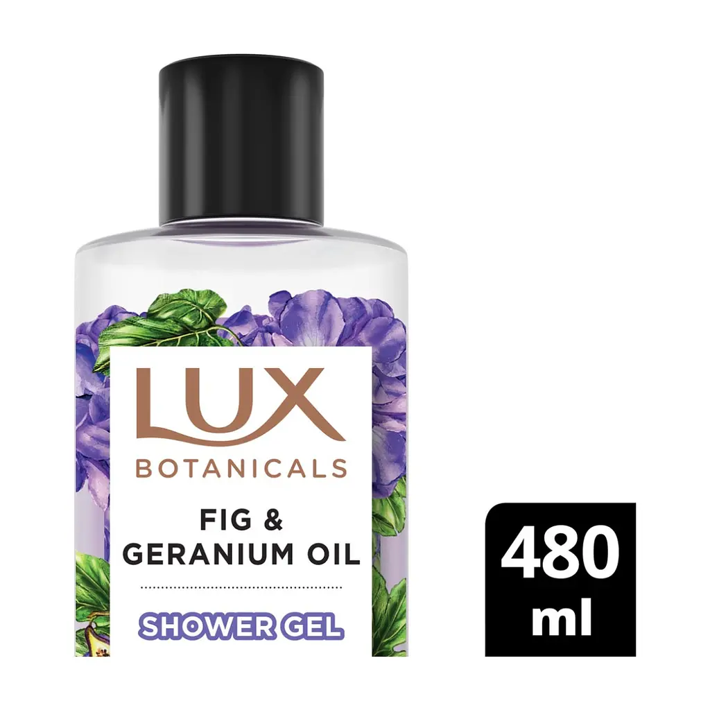 Гель для душу Lux Botanicals Інжир та олія герані 480 мл (8720181499821) - фото 3
