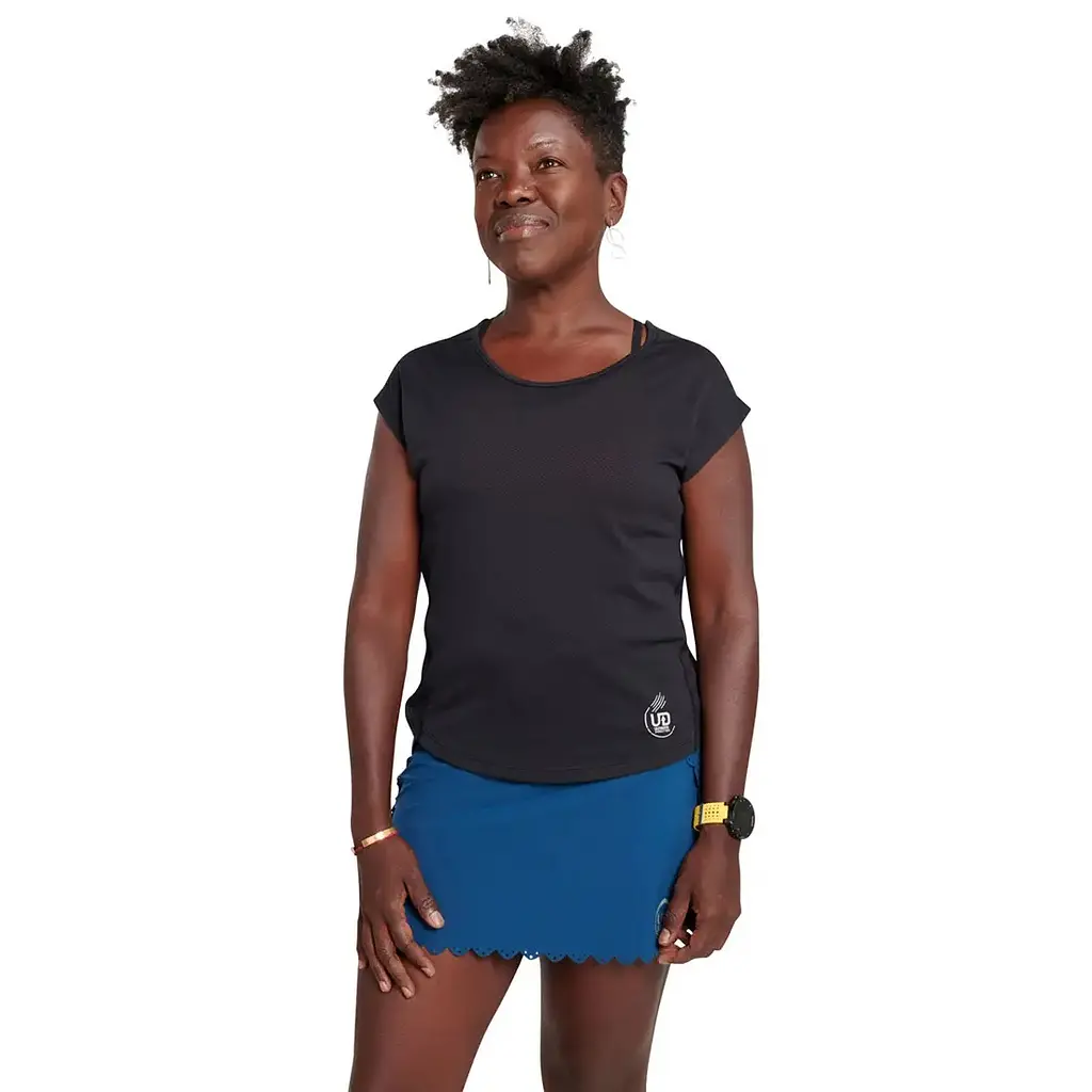 Футболка женская Ultimate Direction Nimbus Women M Черный - фото 1