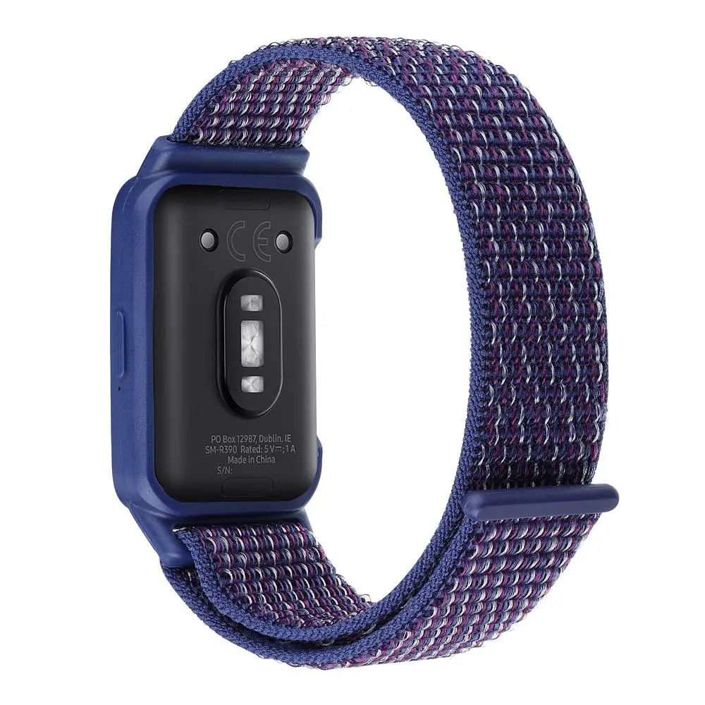 Ремінець Universal Nylon Samsung Galaxy Fit 3 Indigo Blue (35304_3345783) - фото 2