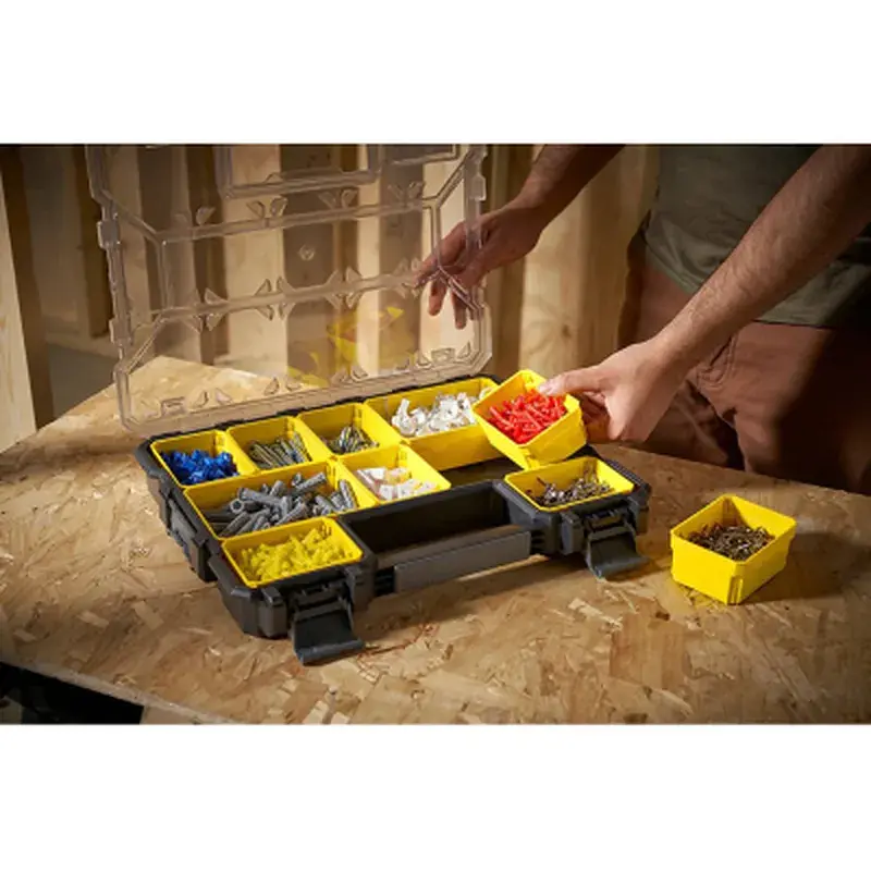 Ящик для інструментів Stanley FATMAX професійний, дрібний 446х74х357 мм, вологозахищений IP-53 (1-97-519) - фото 4