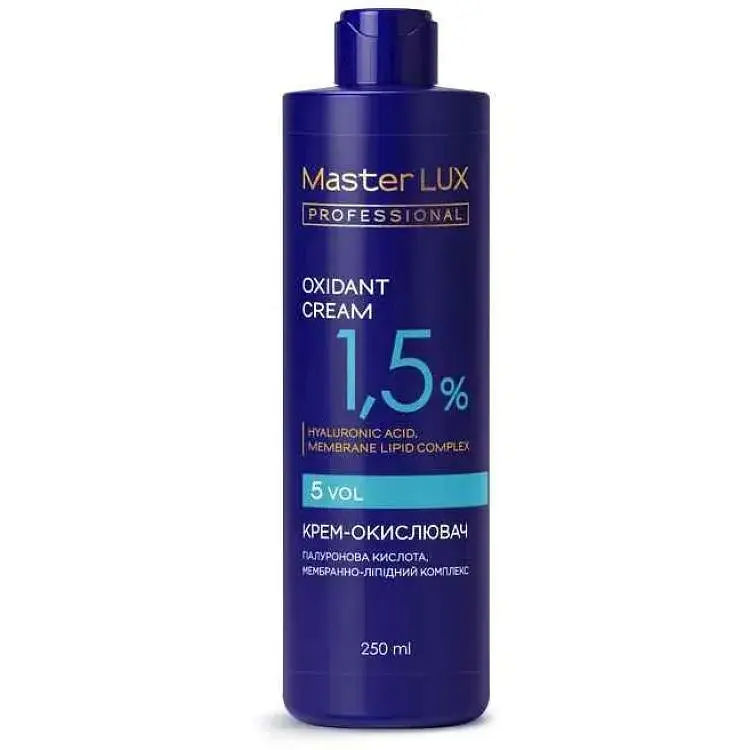 Окислювач-крем MASTER LUX PROFESSIONAL 1.5% 250мл