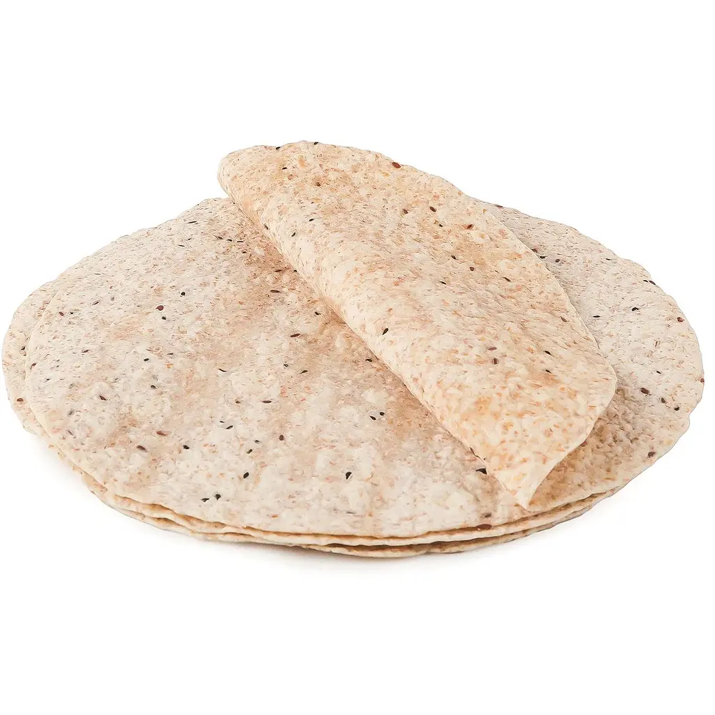 Тортилья Mexilla пшенично-житня з льоном та кмином 25 см 4 шт. - фото 3