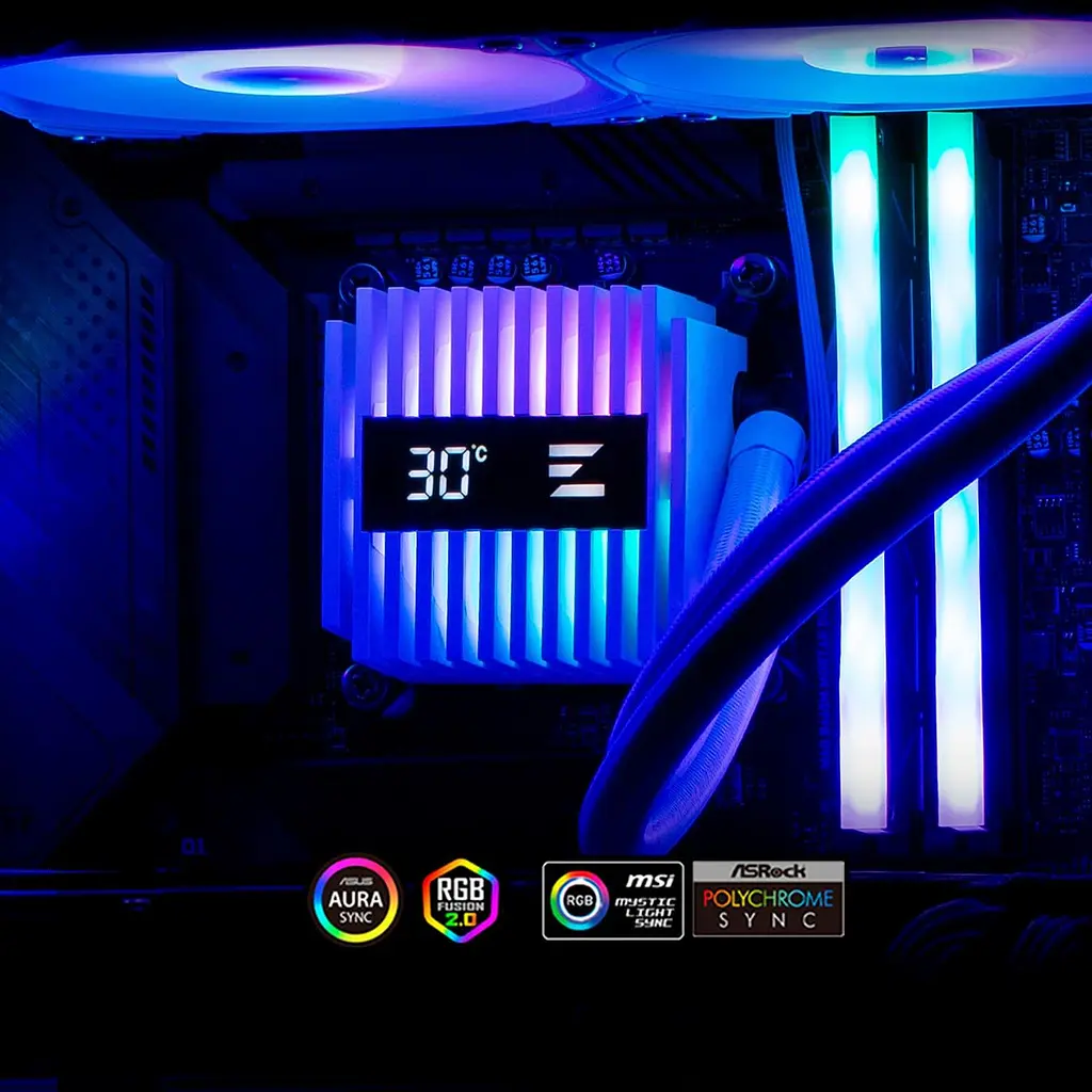 СВО Zalman ALPHA 24 White (ALPHA2A24WHITE) - фото 4