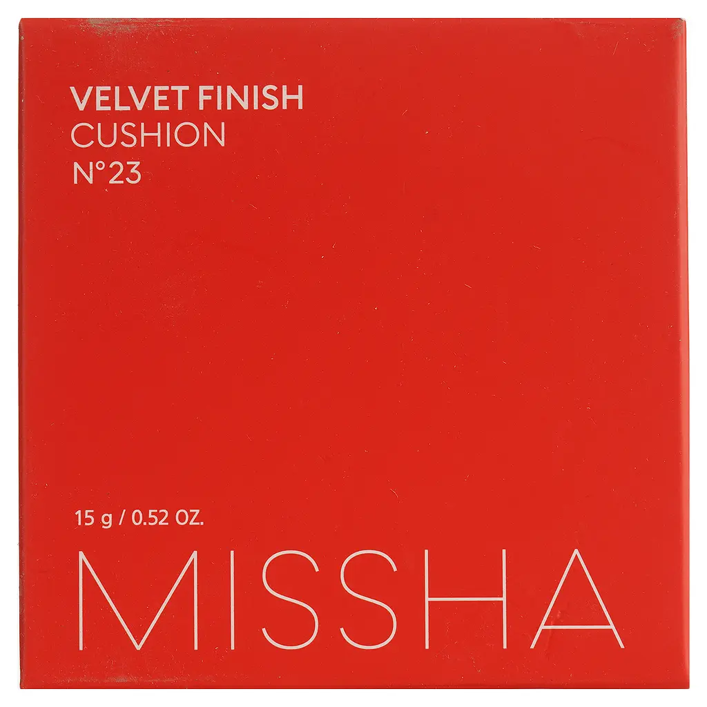 Тональний кушон для обличчя Missha Velvet Finish Cushion SPF 50+/PA+++ відтінок 23 (Natural Beige) 15 мл - фото 9