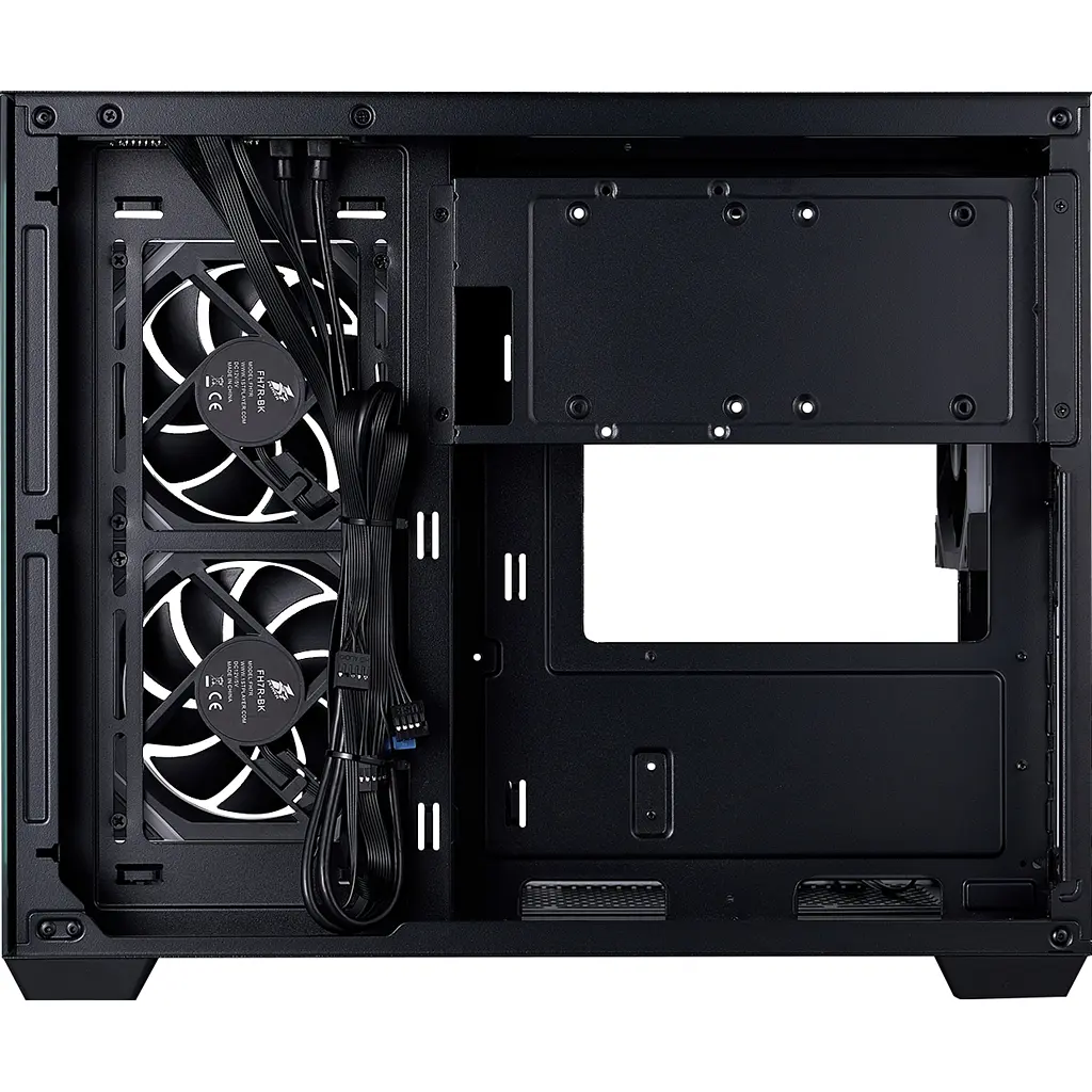 Корпус 1stPlayer BV6-BK-2FH7R-1FH7 Black - фото 6