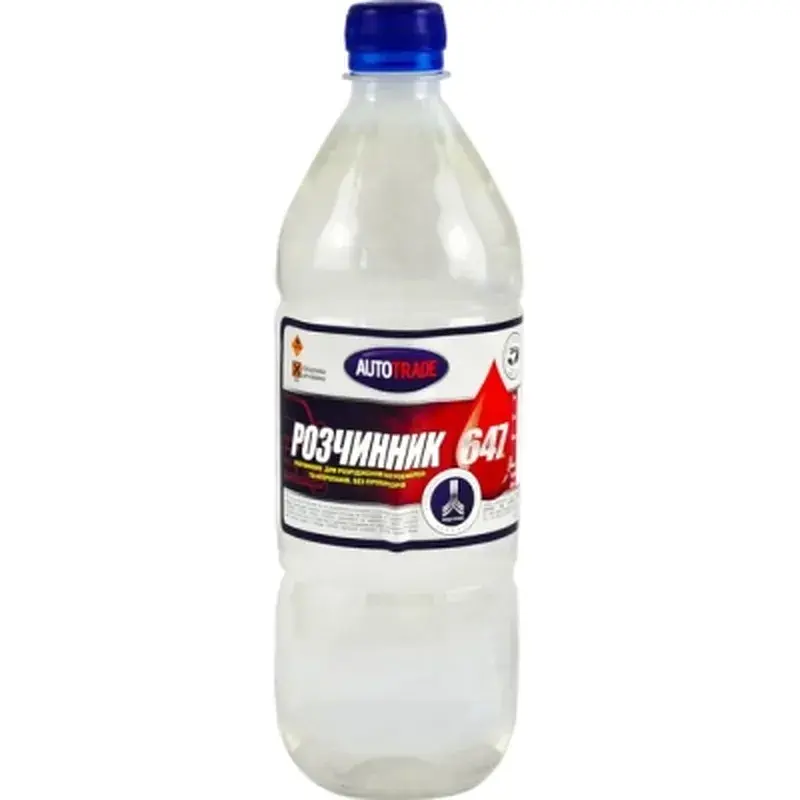 Розчинник для автофарби Autotrade 647 0,5л